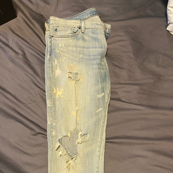 Ralph Lauren distressed boyfriend jeans - Picture 3 of 5